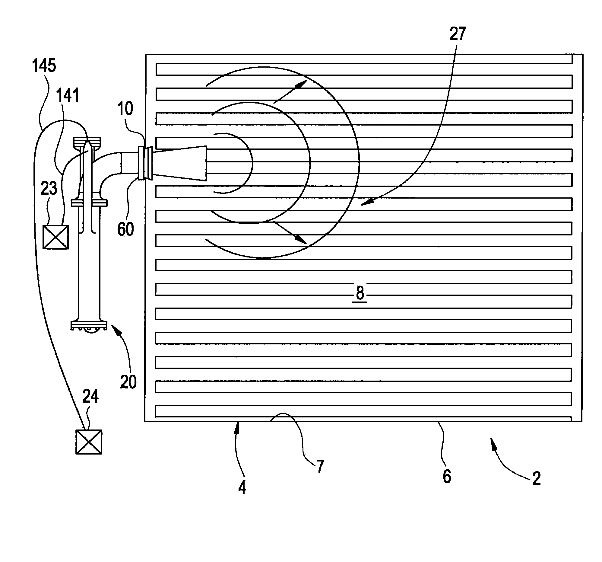 Detonation Combustor Cleaning Device and Method of Cleaning a Vessel with a Detonation Combustor Cleaning Device