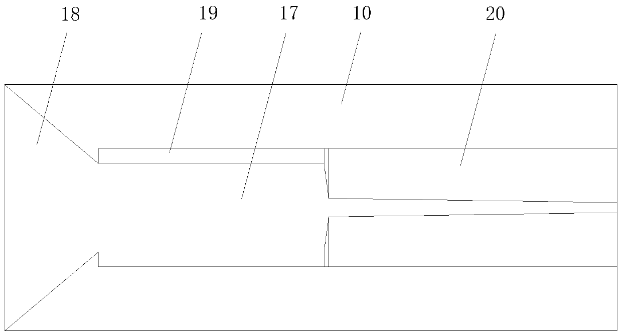 Novel double-edge-covered easy-to-pull adhesive tape covering device and adhesive tape covering process