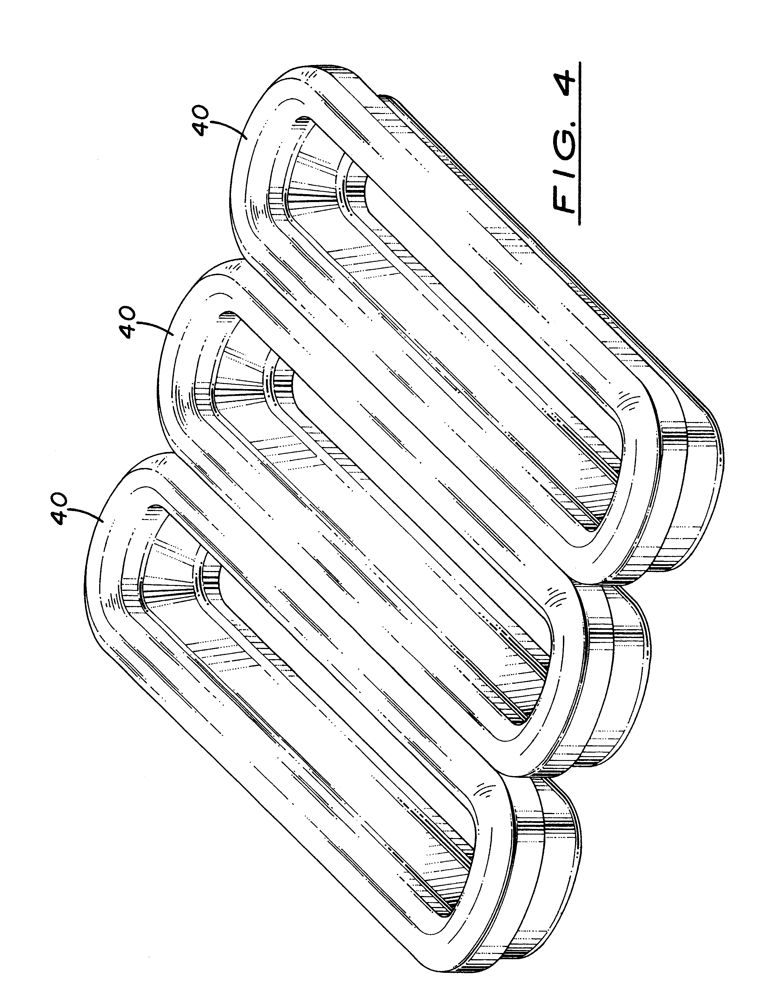 Welded heat exchanger with grommet construction