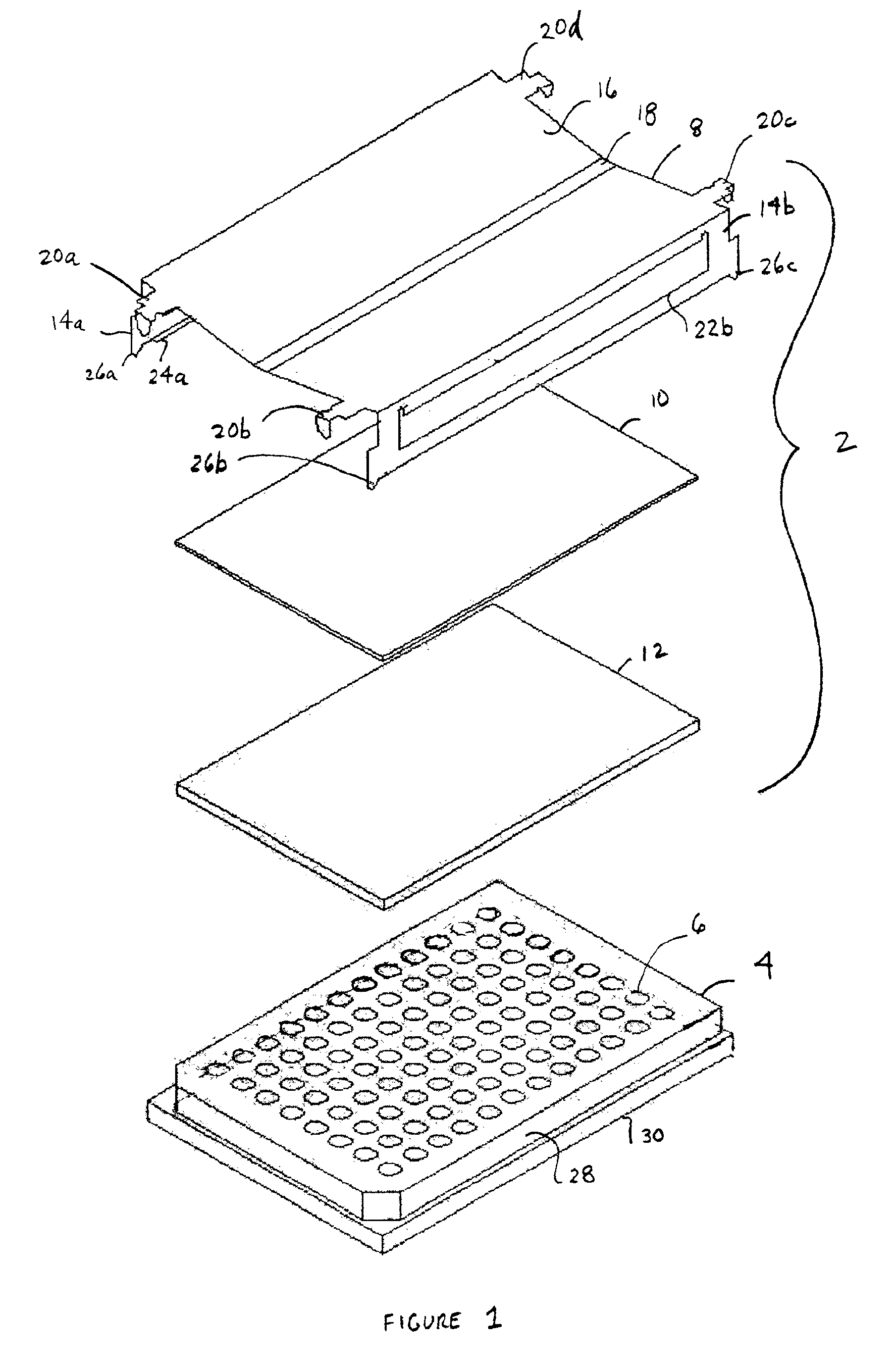 Microplate cover assembly