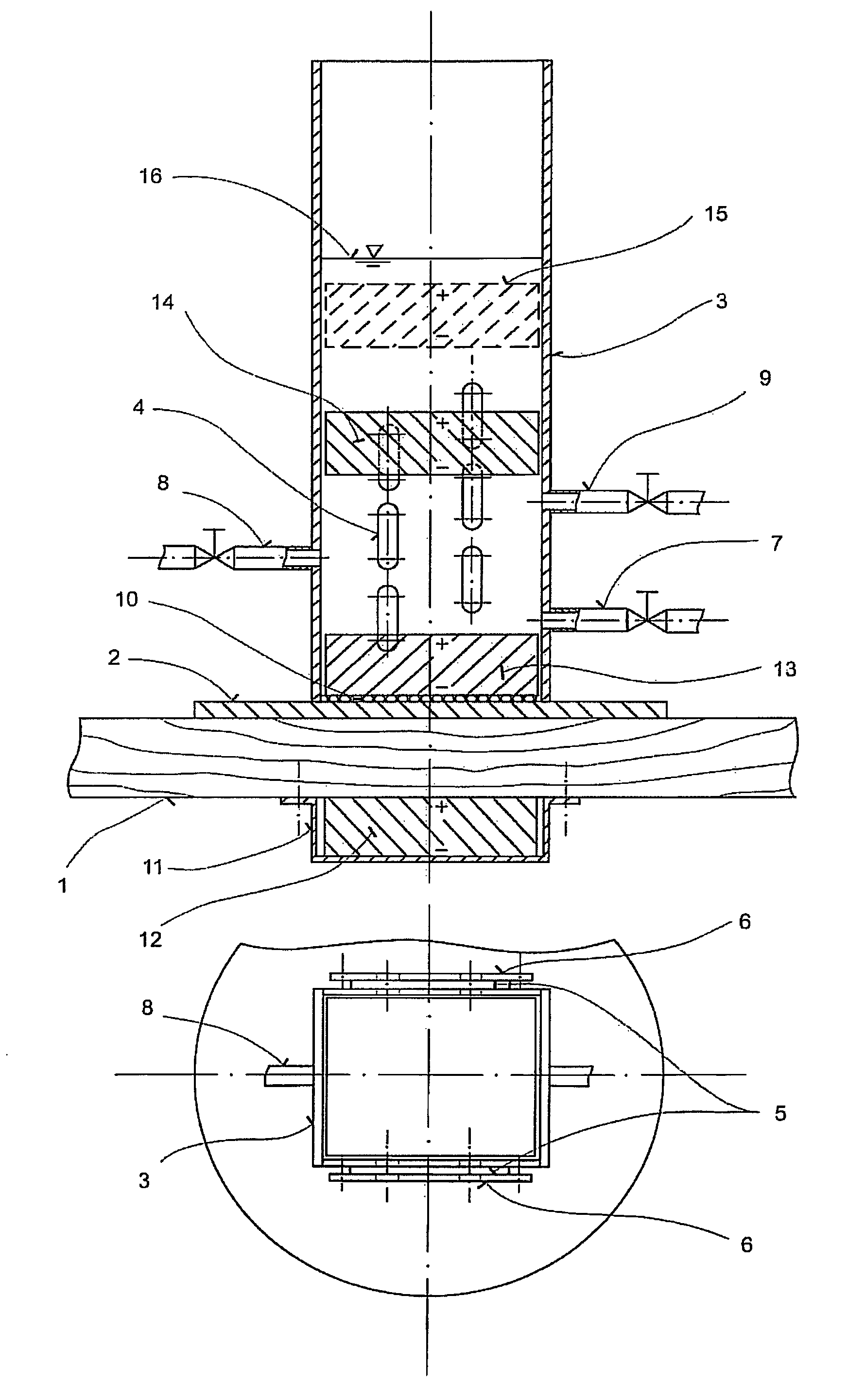 Method of forming magnetic blocks and equipment for carrying out that method