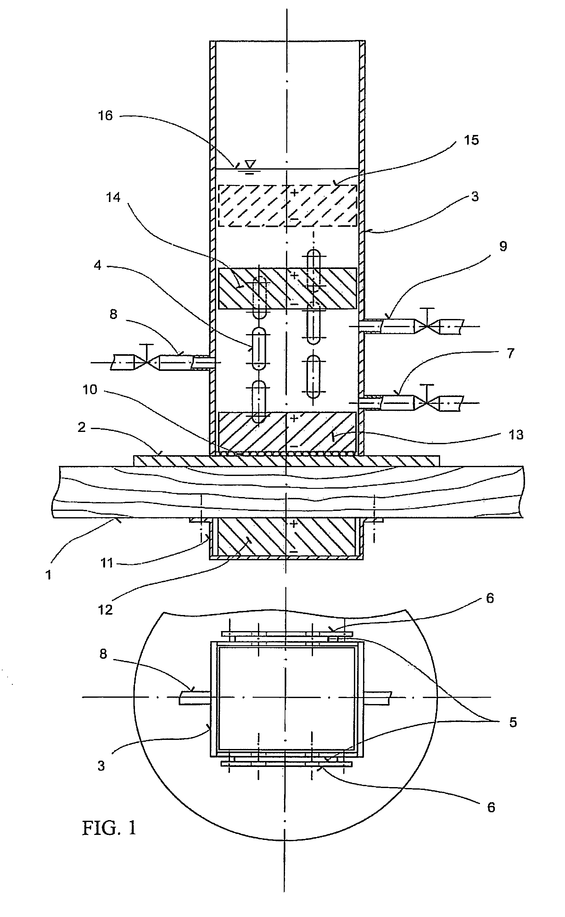 Method of forming magnetic blocks and equipment for carrying out that method