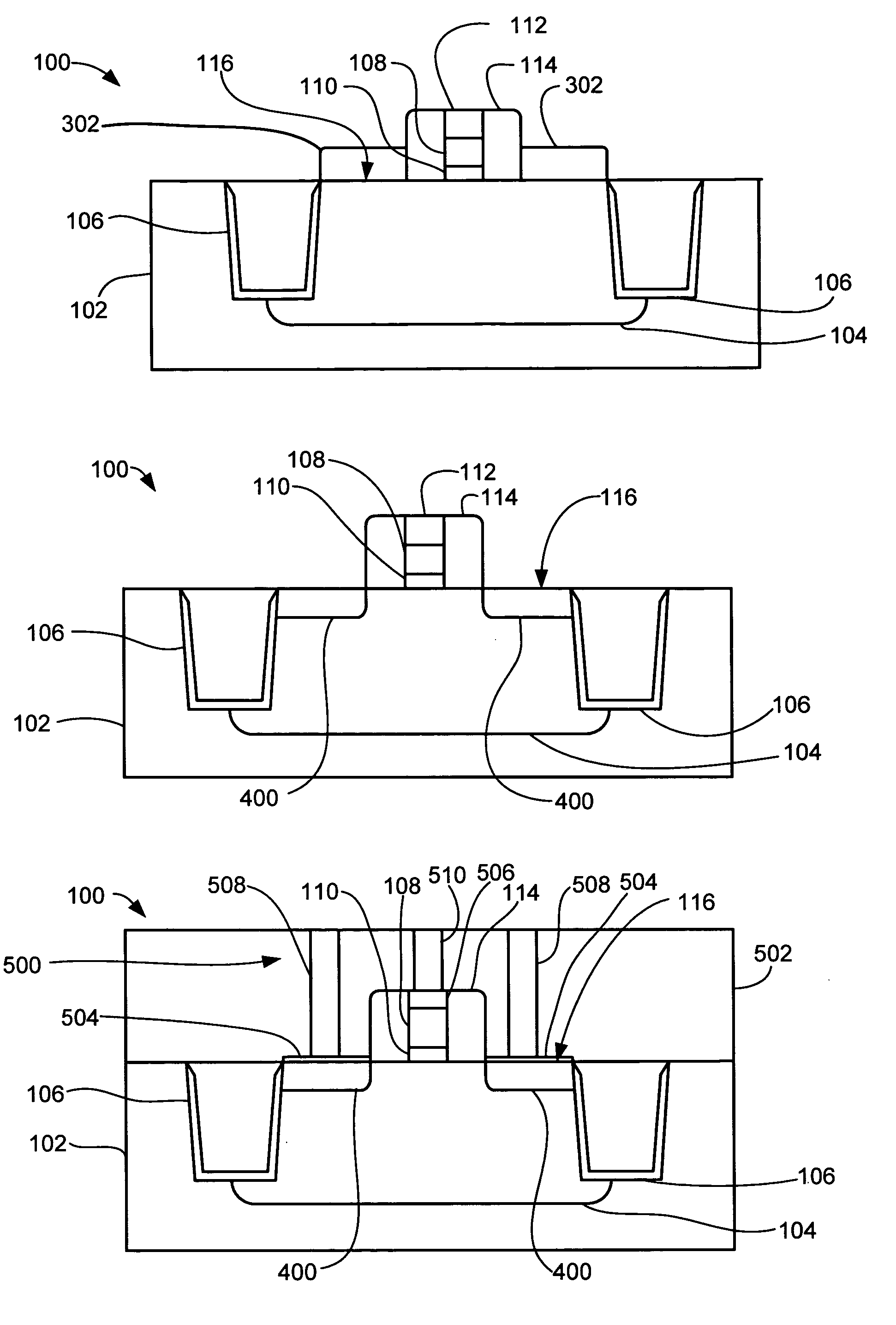 Method of manufacturing a semiconductor device with a strained channel