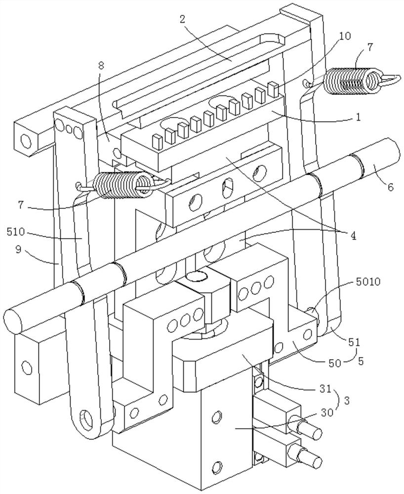 A lifting and peeling mechanism and its realization method