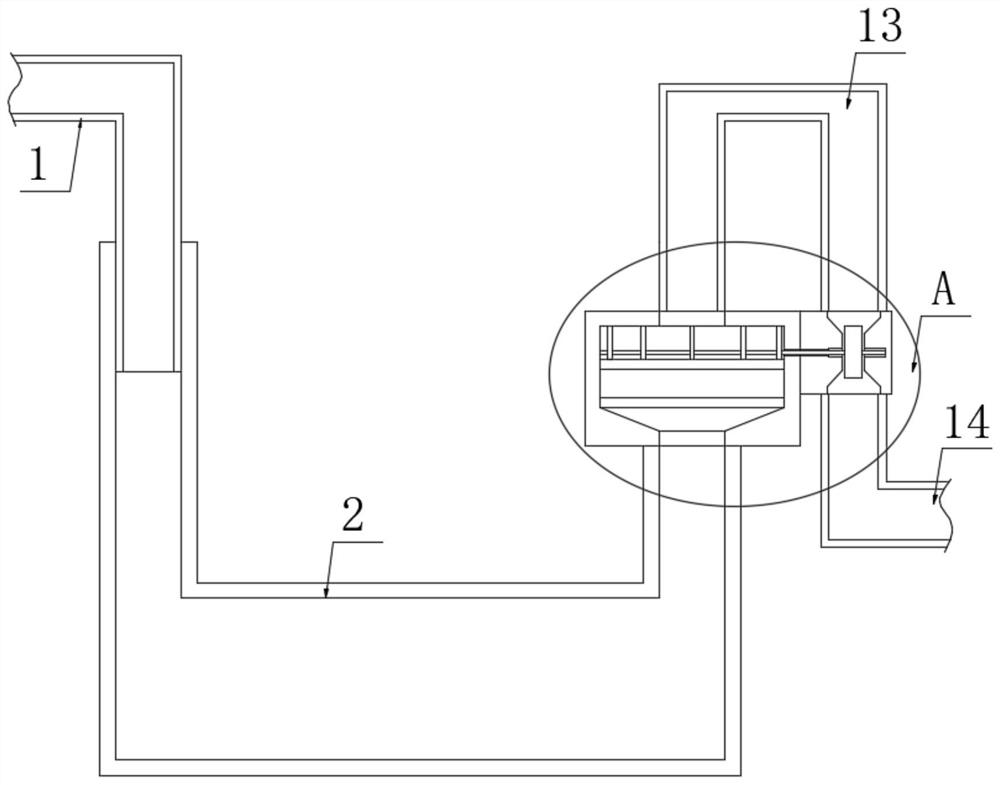 A pyrotechnic separation device for garbage incineration and its application method