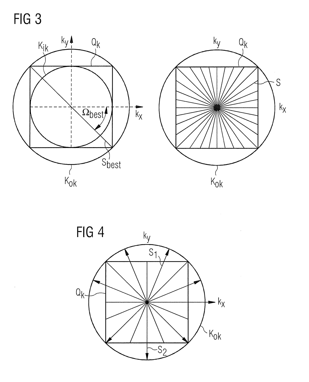 Method and apparatus for sectional optimization of radial mr pulse sequences