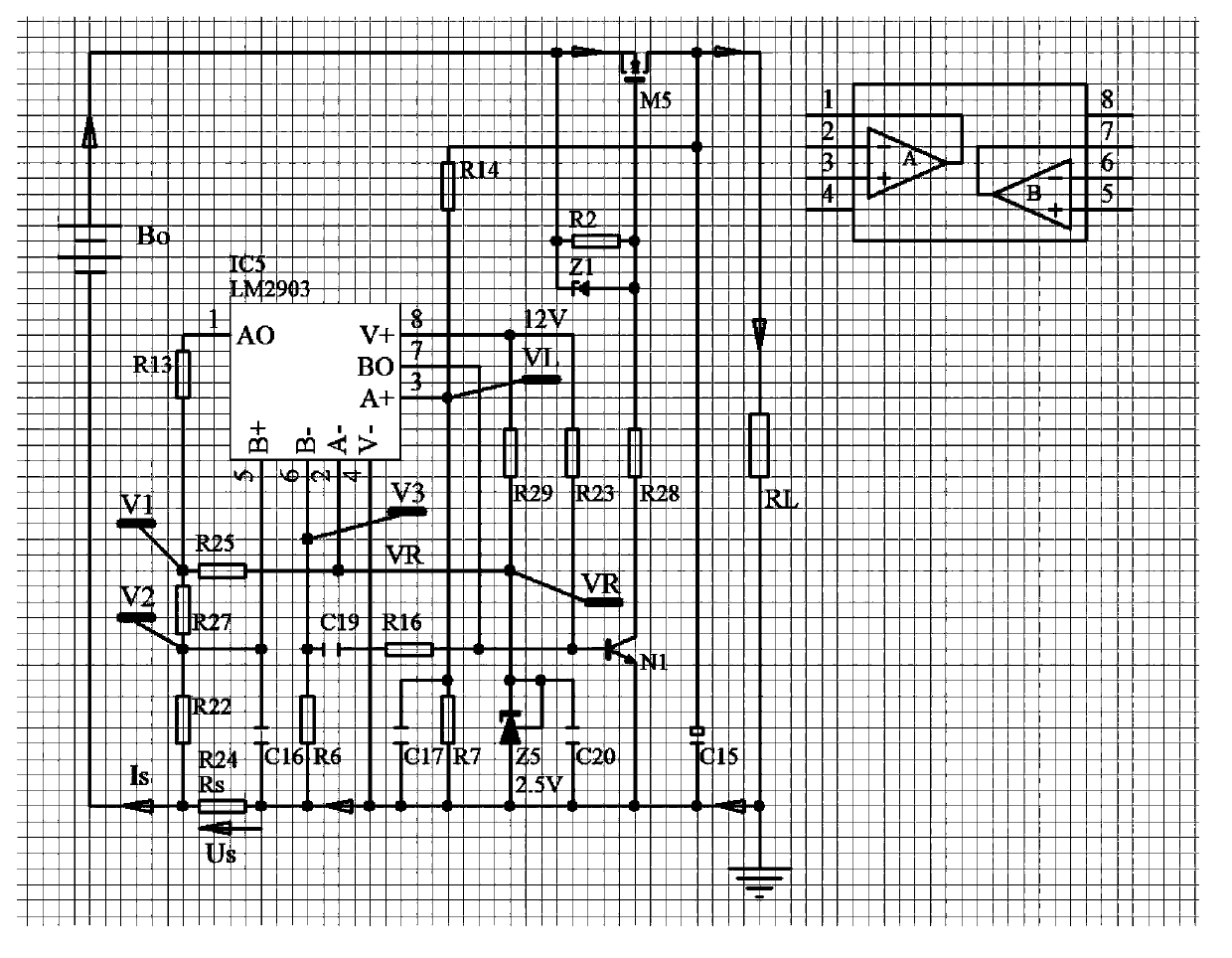Highly-stable wideband input power change-over circuit