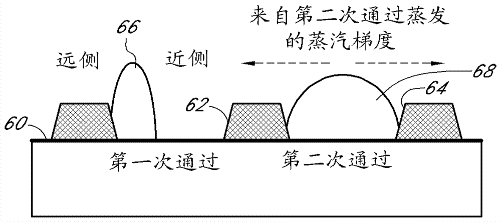 Apparatus and method for separating carrier liquid vapor from ink