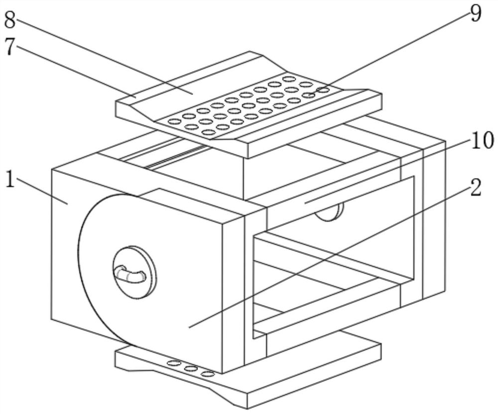 Nylon drag chain for numerical control tool bit movement