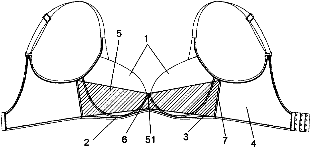 Soft-support-type bra