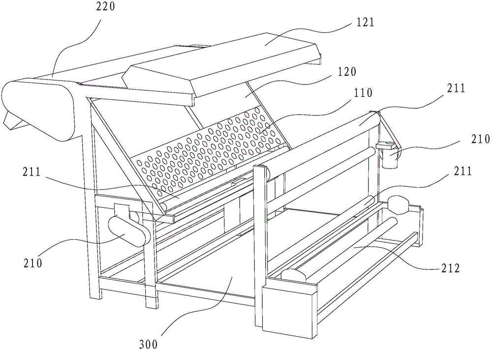 Cloth cleaning device and method