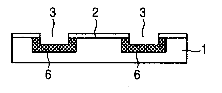 Method for forming inorganic thin film pattern on polyimide resin