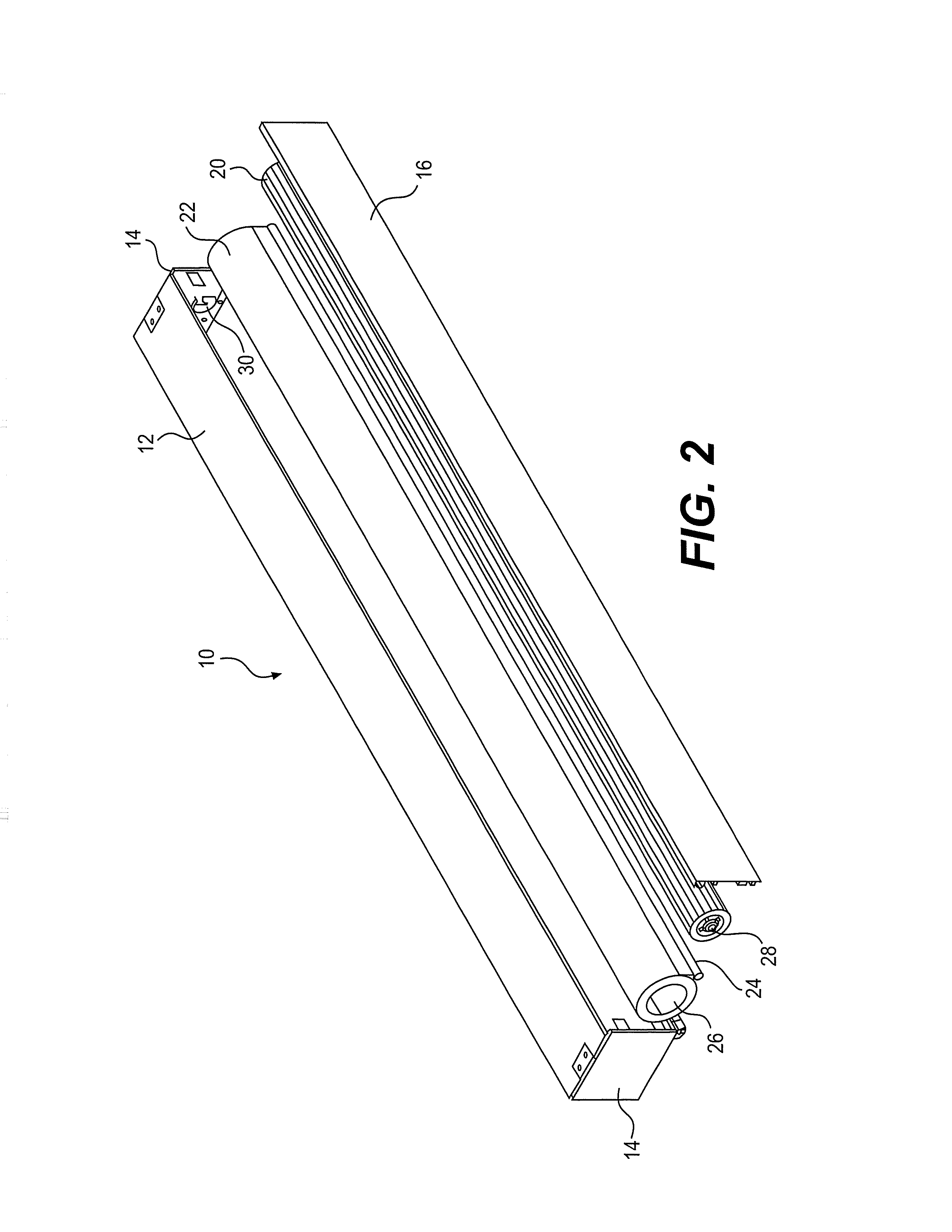Roller shade counter balancing and blind attaching method and apparatus