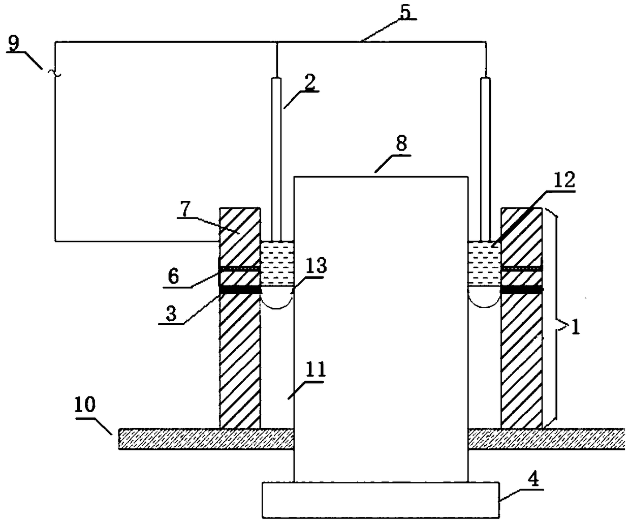 A kind of equipment and method for preparing composite steel ingot