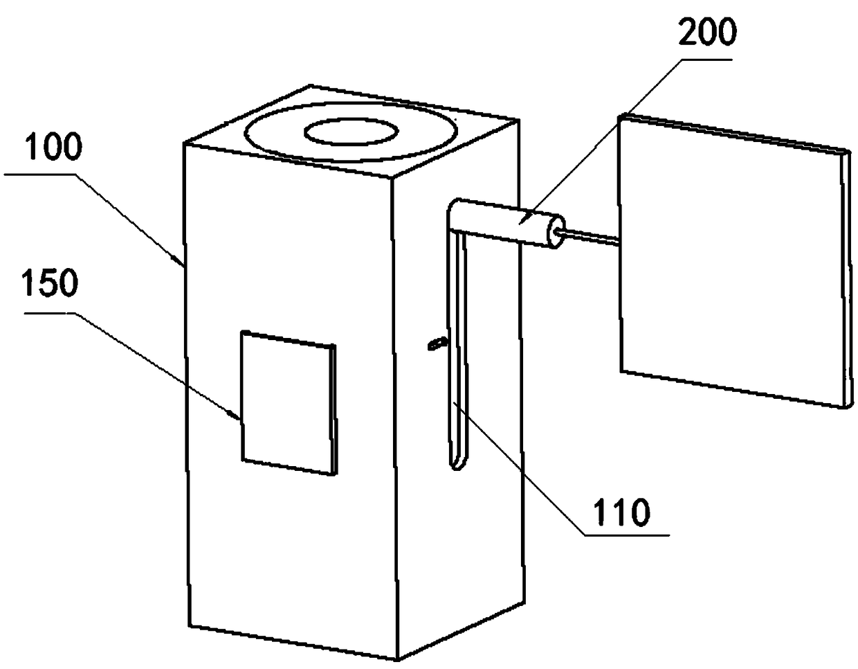 Bearing storage observing device