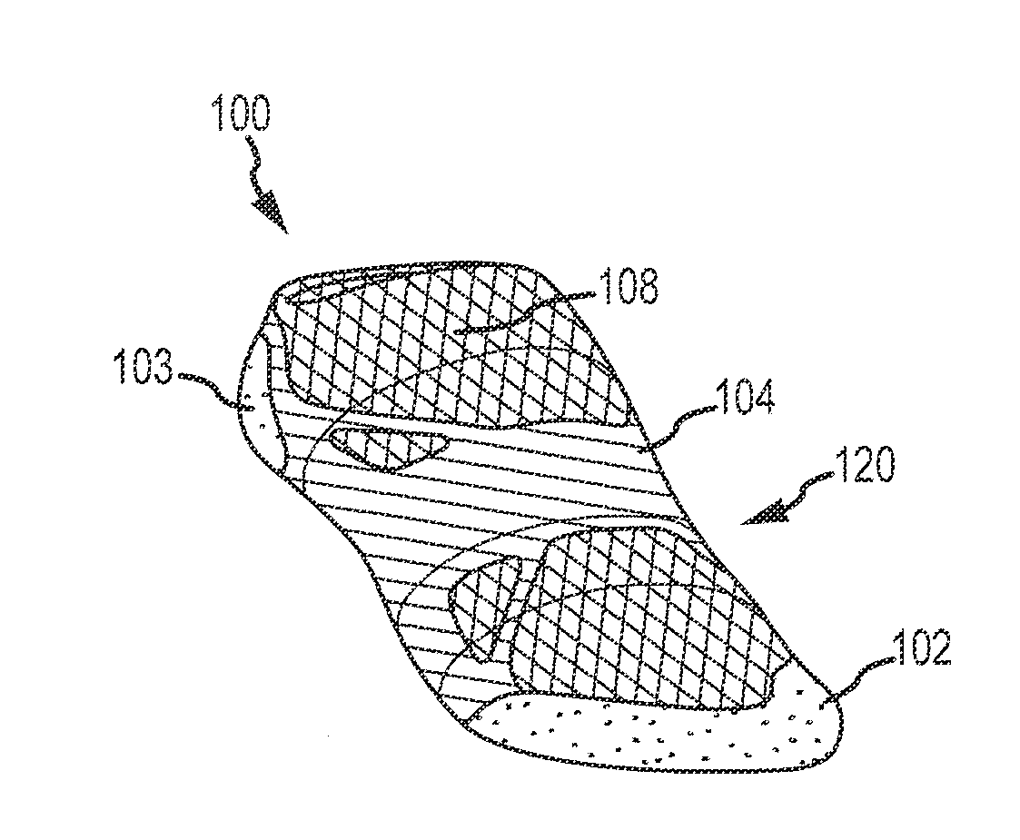 Seamless upper for footwear and method for making the same