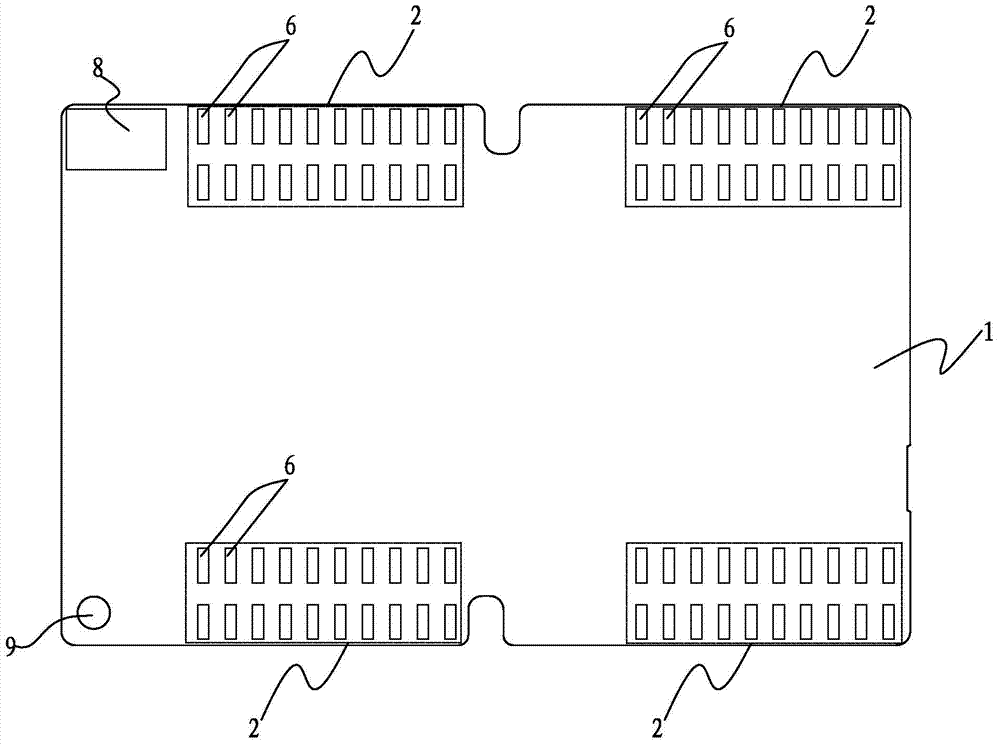 General modular circuit board structure