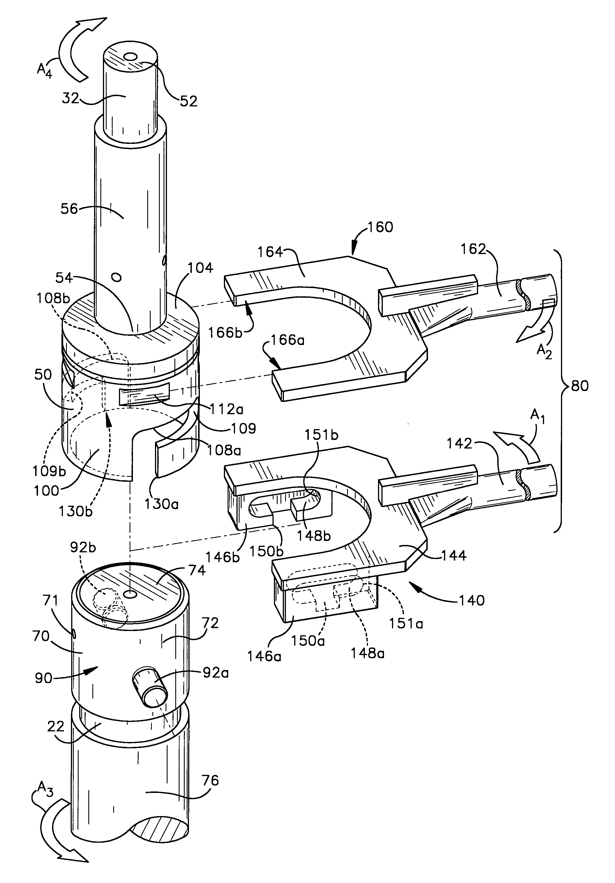 Quick disconnect/connect shaft coupling
