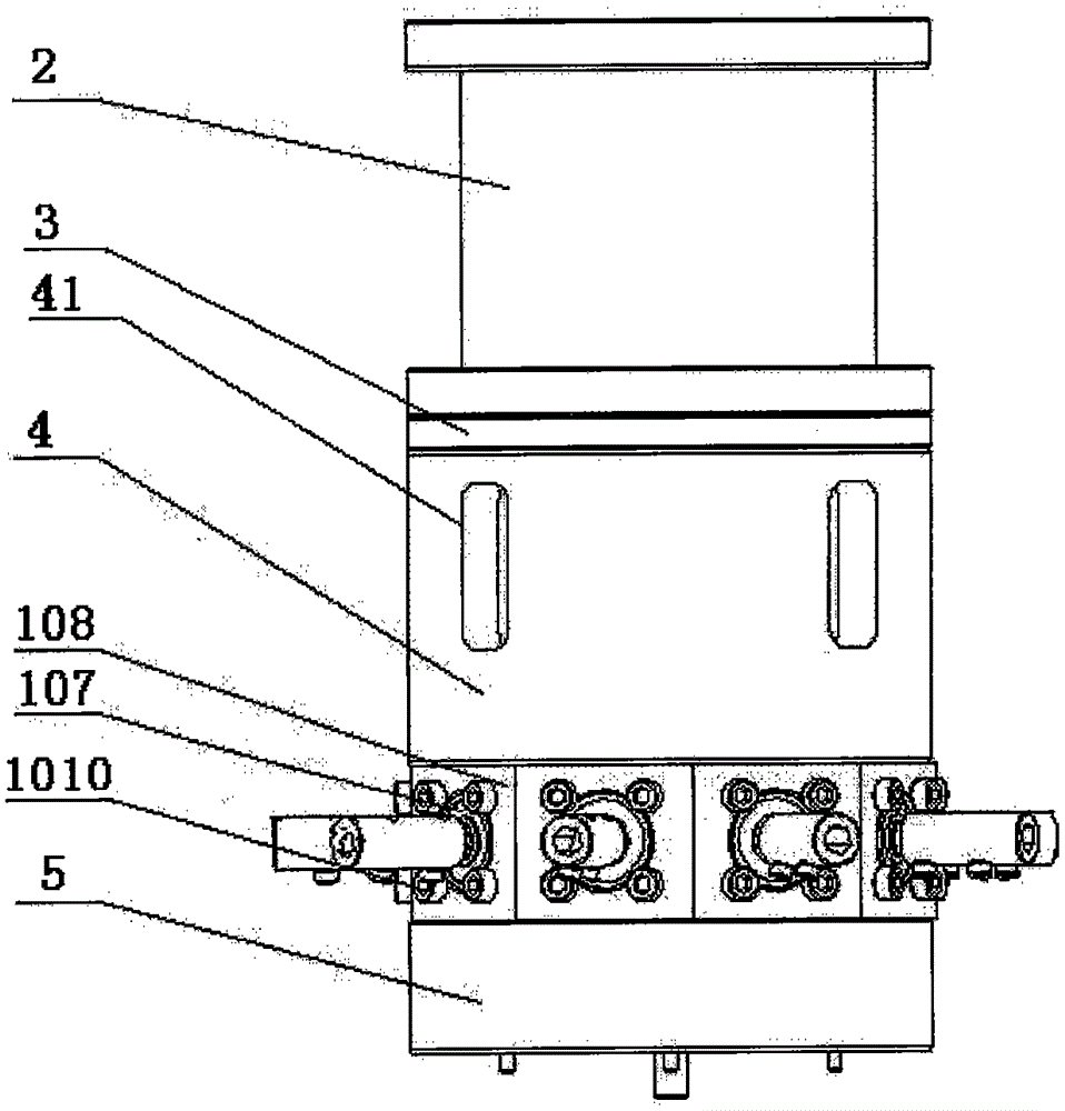 Connecting rod type wind turbine blade adjusting mechanism and using method