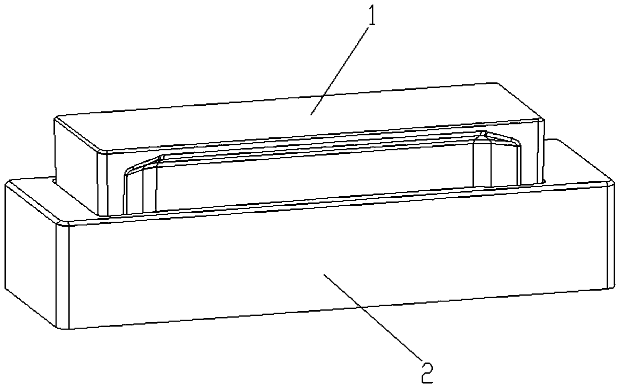 Vertical push-pull mechanism of lock