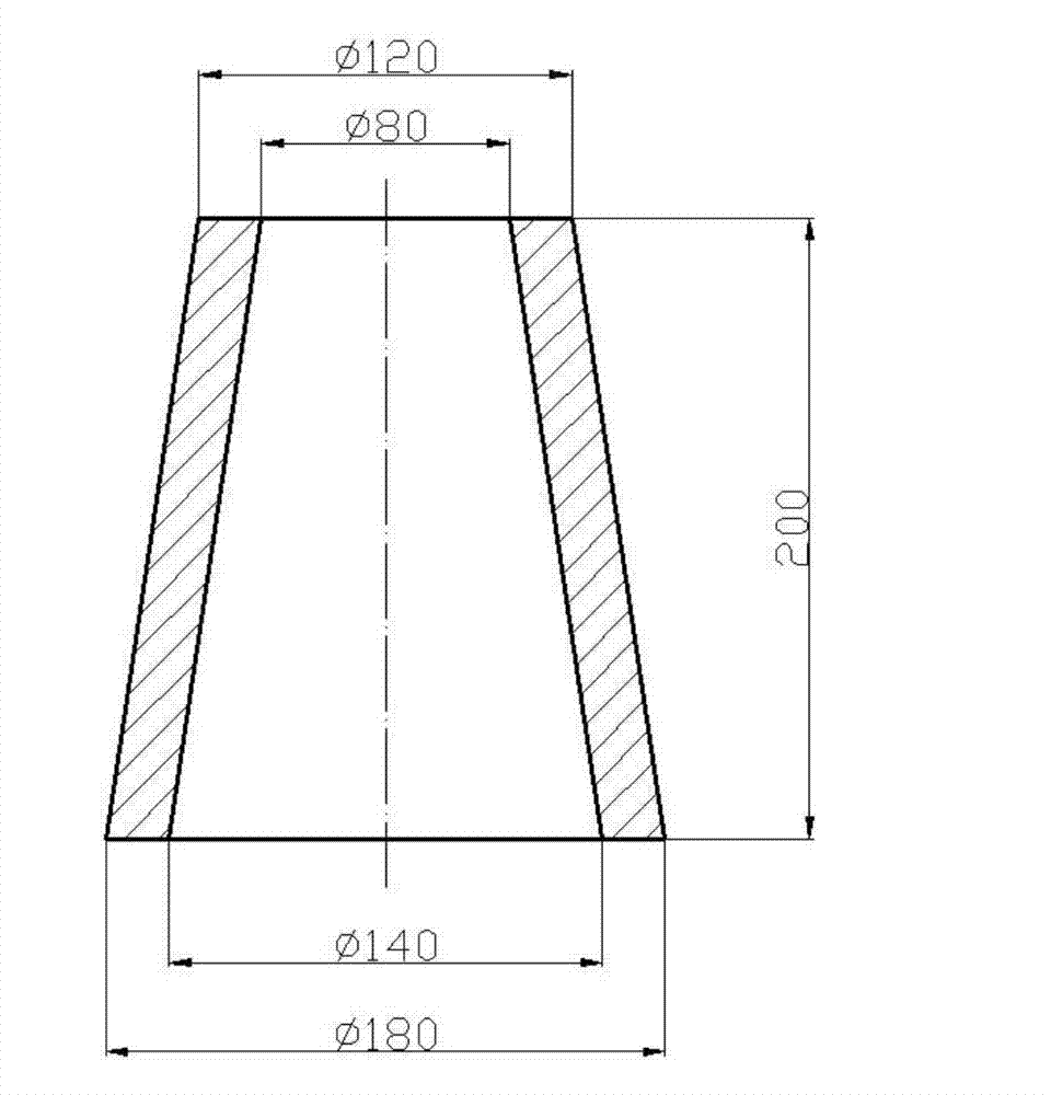 Manufacturing method of arc additive of titanium alloy structural part
