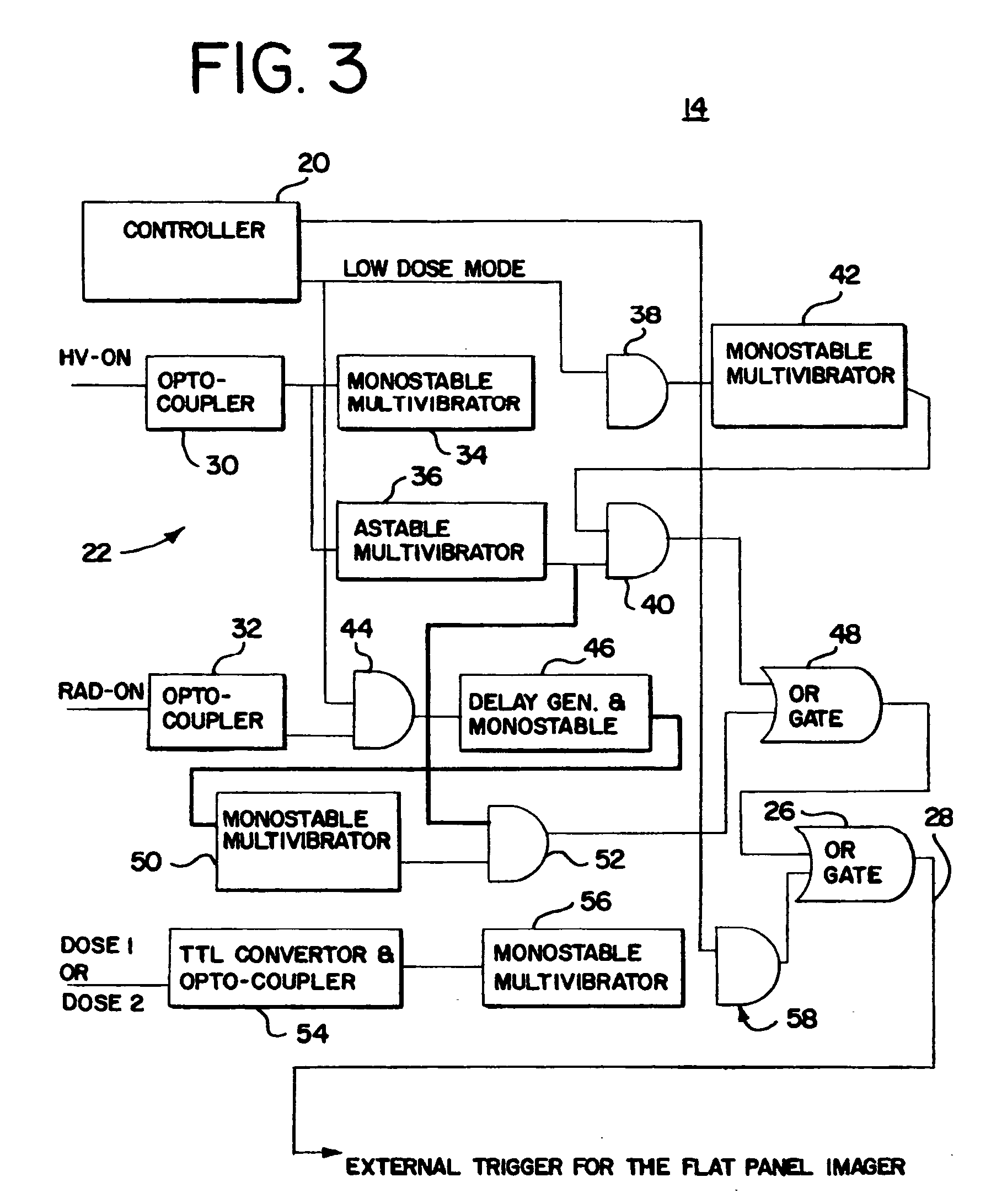X-ray therapy electronic portal imaging system and method for artifact reduction