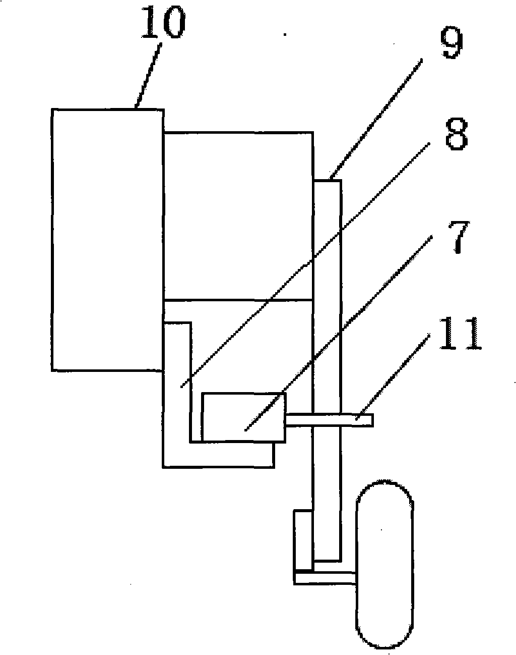 Automatic auxiliary lighting system for vehicle steering