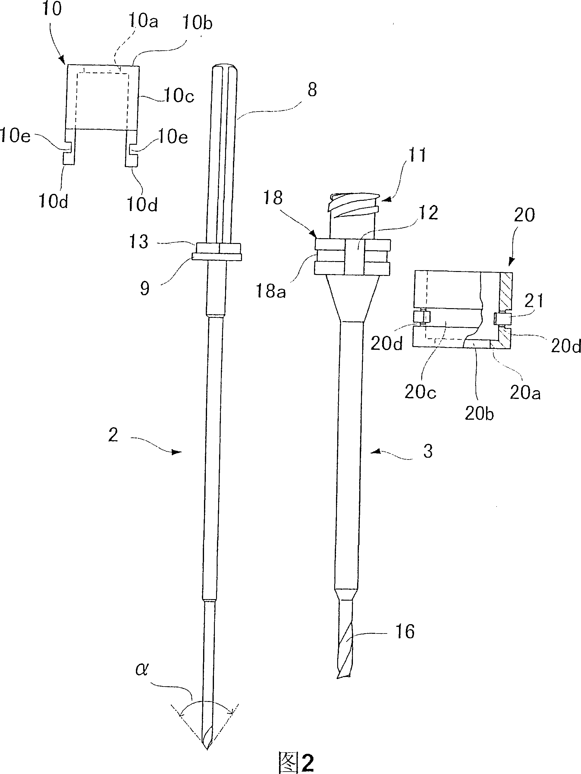 Bone marrow harvesting drill