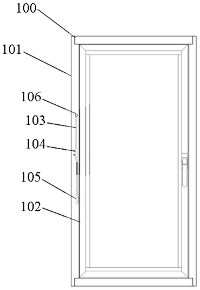 Anti-falling device for window and window with same