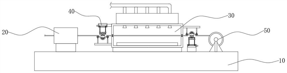 Dyeing and drying equipment for textiles and use method