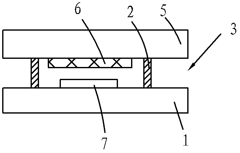 Organic light-emitting diode (OLED) display device, package structure and package method