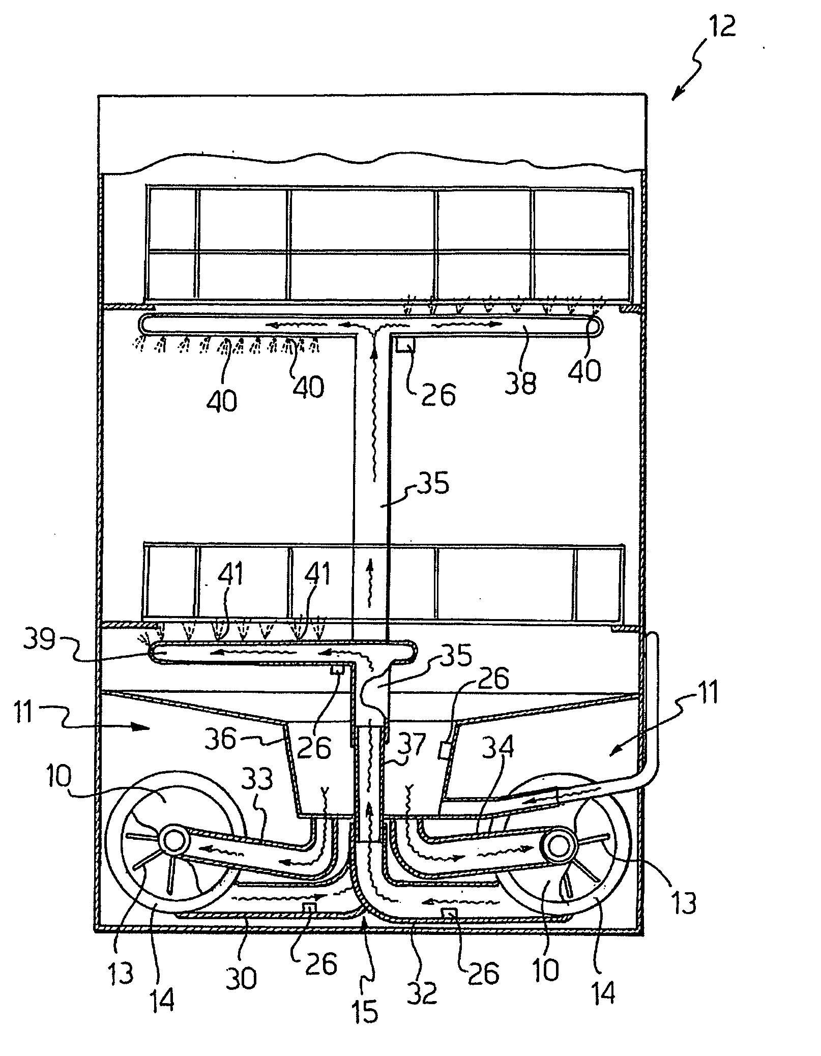 Method for driving a bidirectional motor to rotate a fluid circulation pump