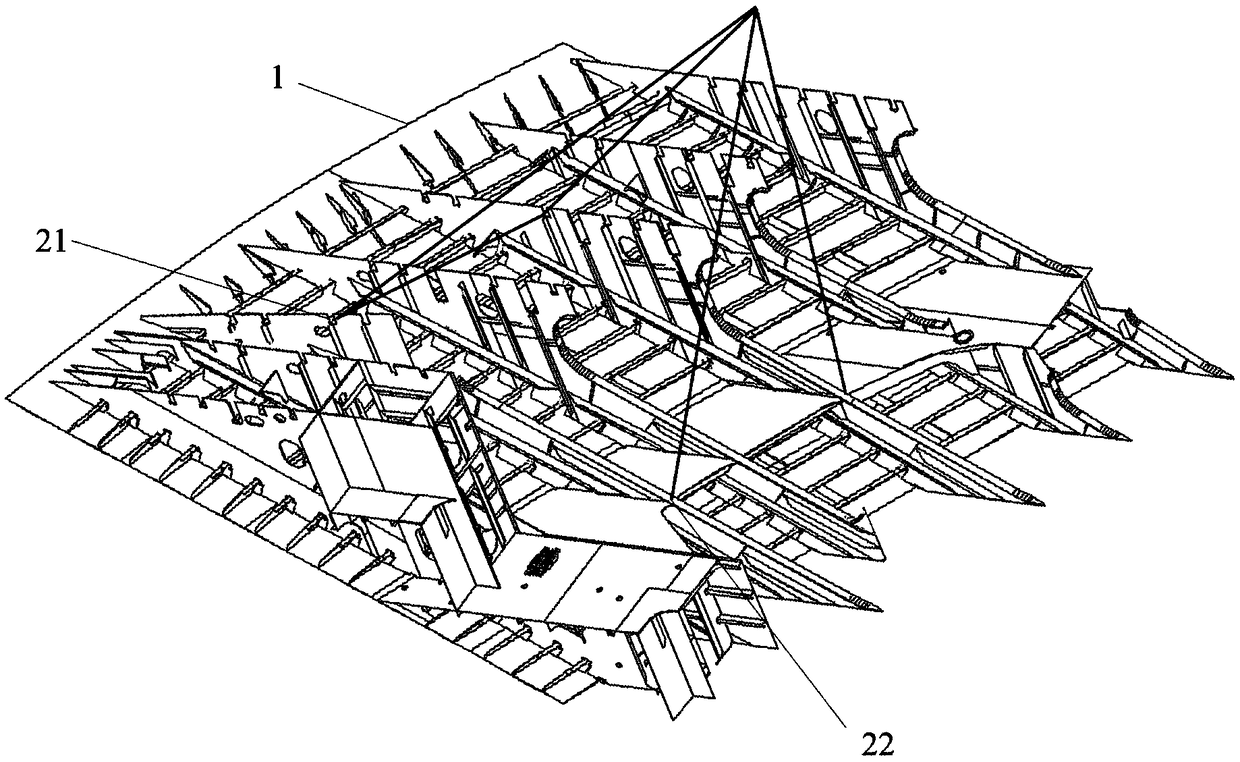 Side panel turning hoisting method