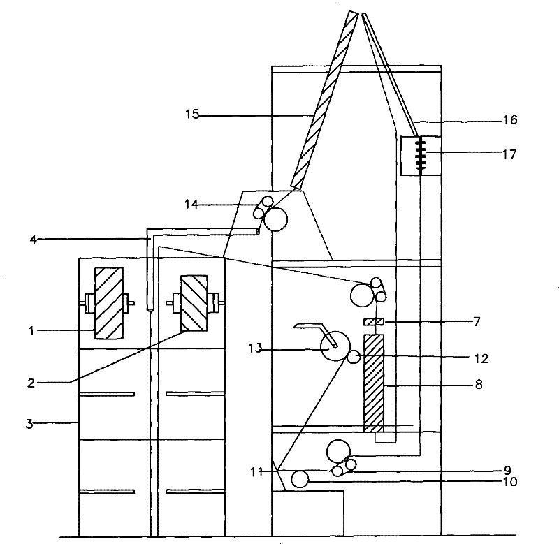 Method for producing ultra-low-shrinkage composite crystal fibrilia and apparatus thereof