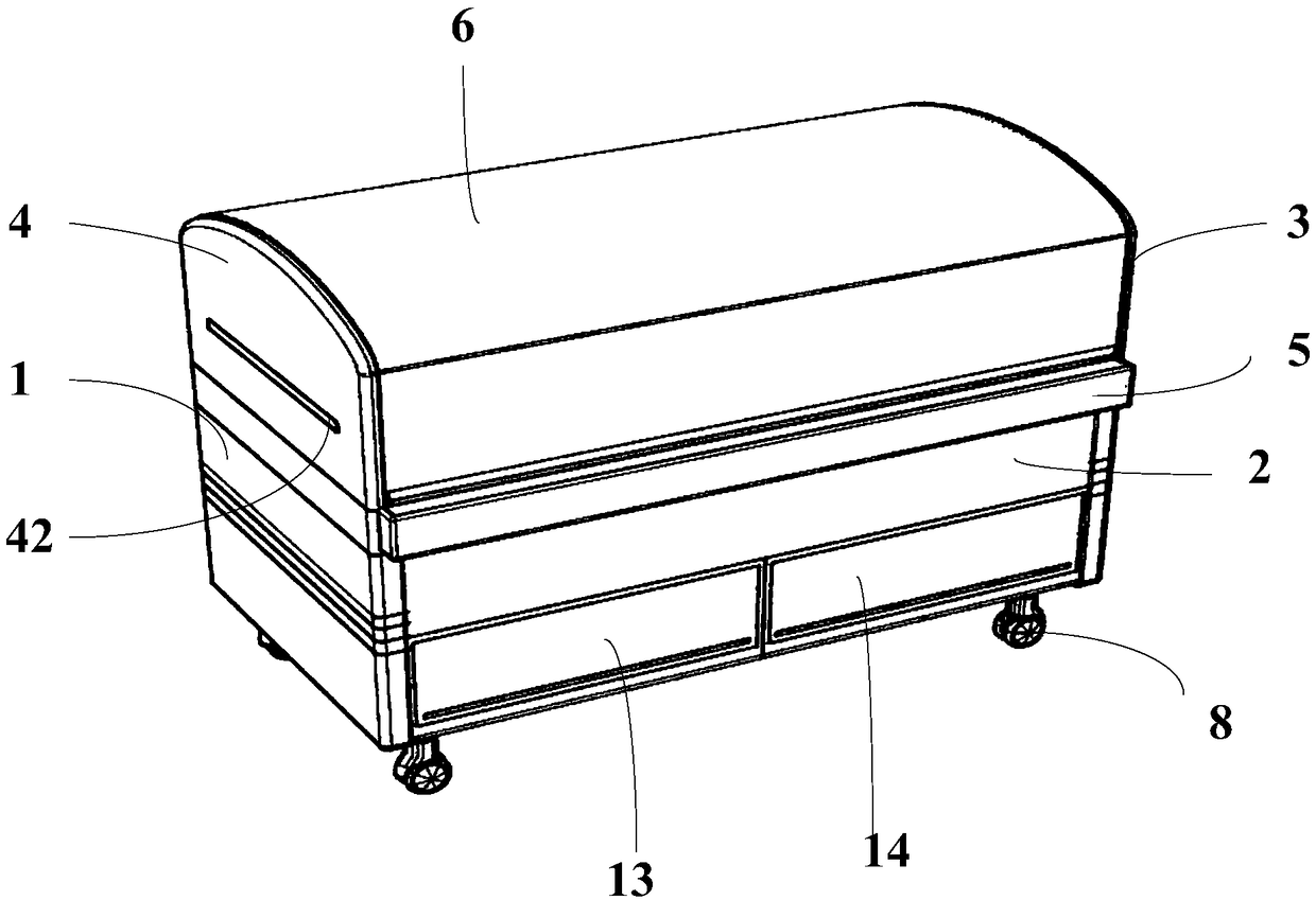 Medical treatment bed for infant