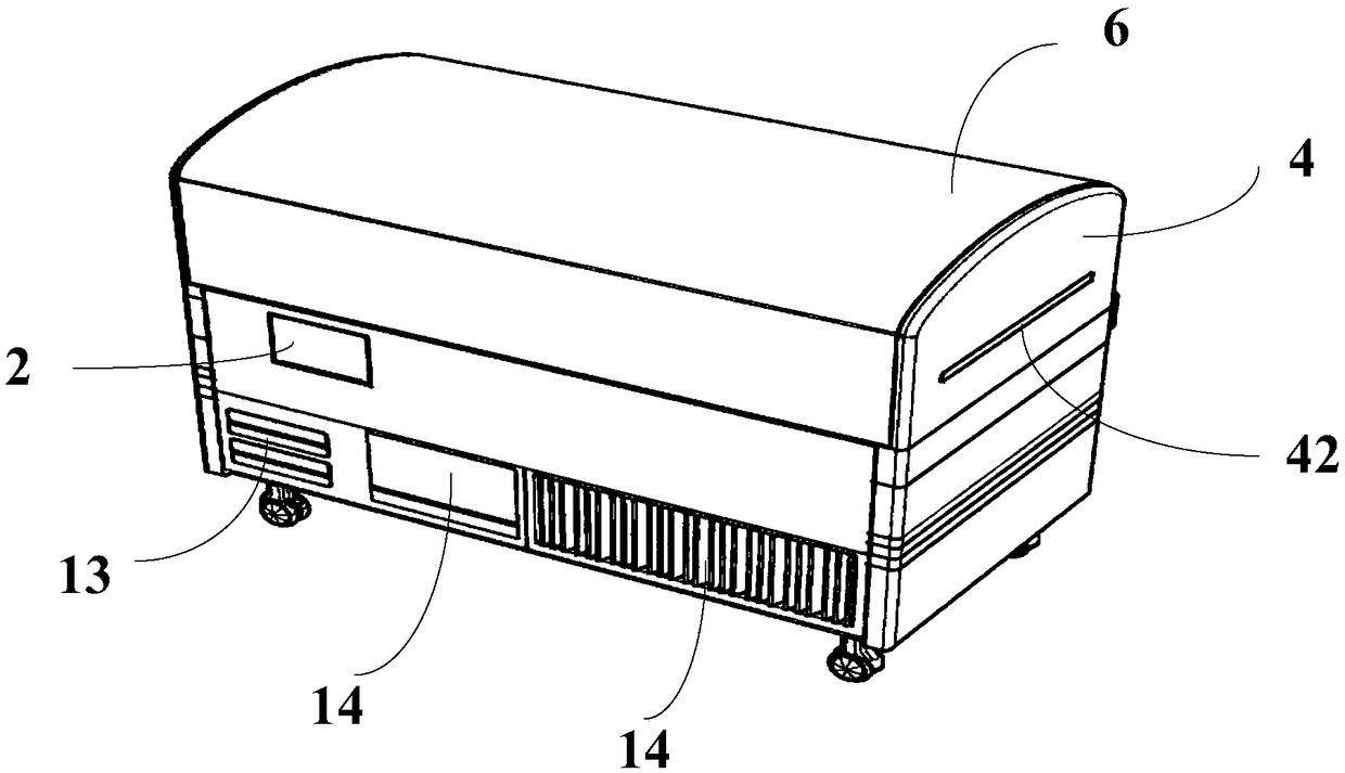 Medical treatment bed for infant