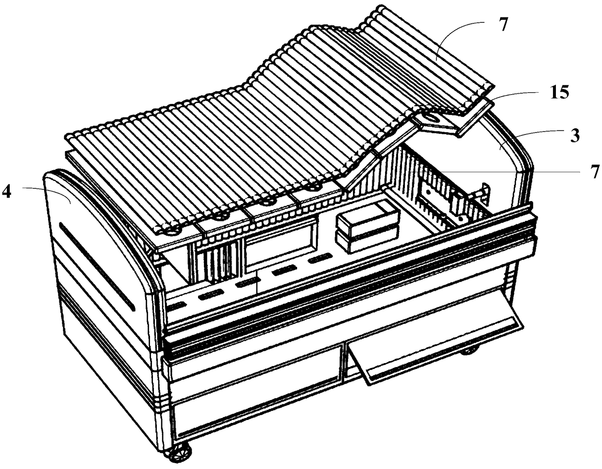 Medical treatment bed for infant