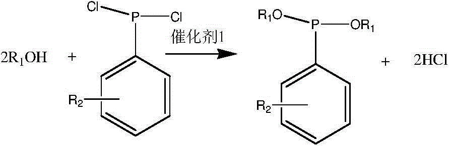 Synthesis process of phosphinate containing alkylaryl