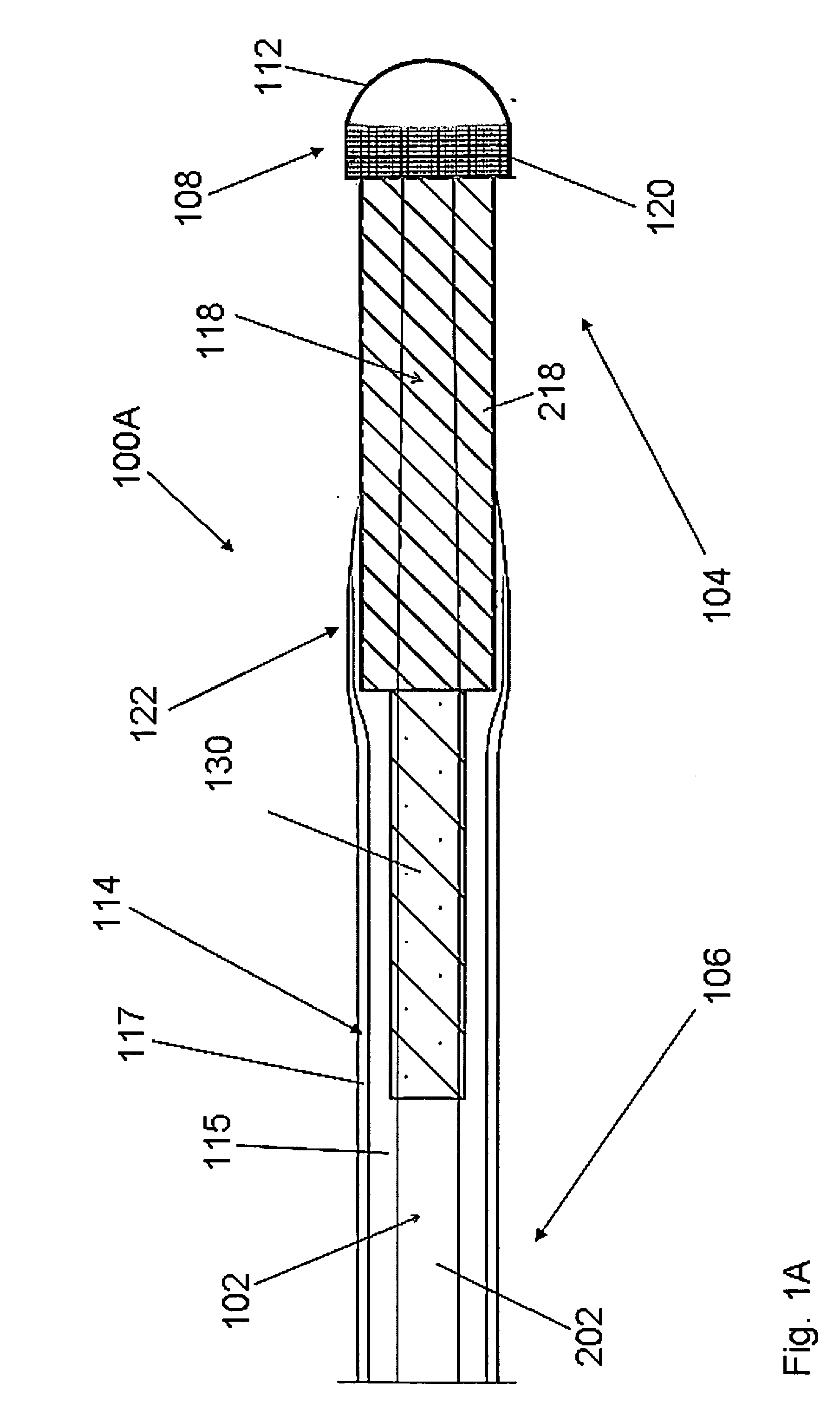 Electrosurgical device for creating a channel through a region of tissue and methods of use thereof