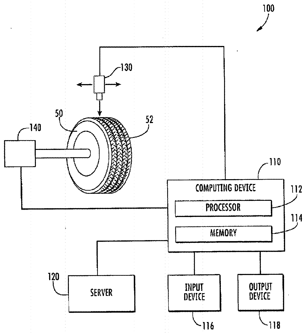 System and method for analyzing tire tread parameters