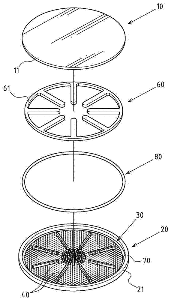 Vapor chamber vacuum sealing structure and making method thereof
