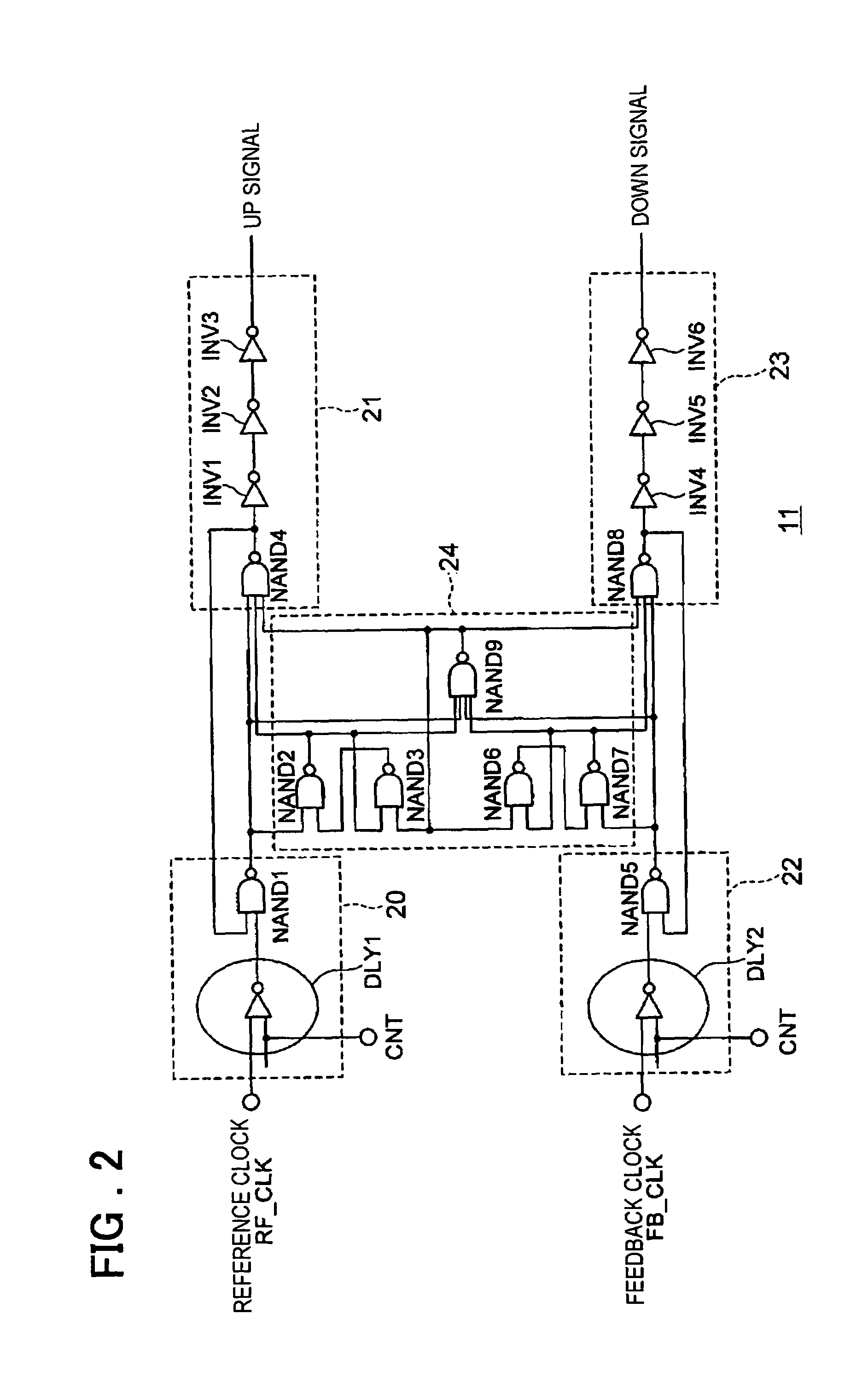 PLL circuit with simulation components to reduce phase offset