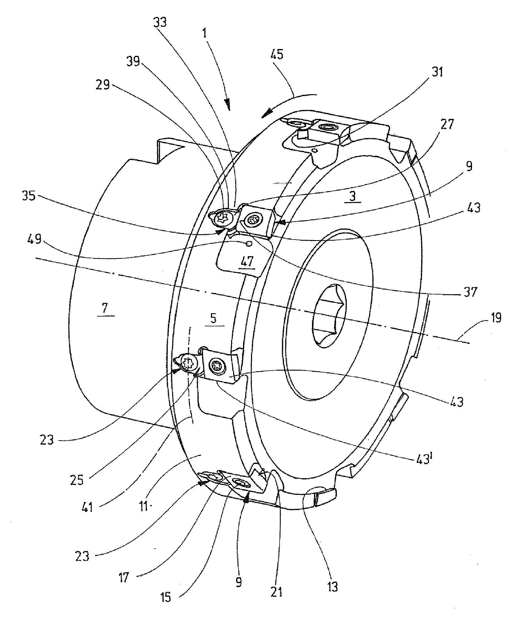 Chip-removing tool