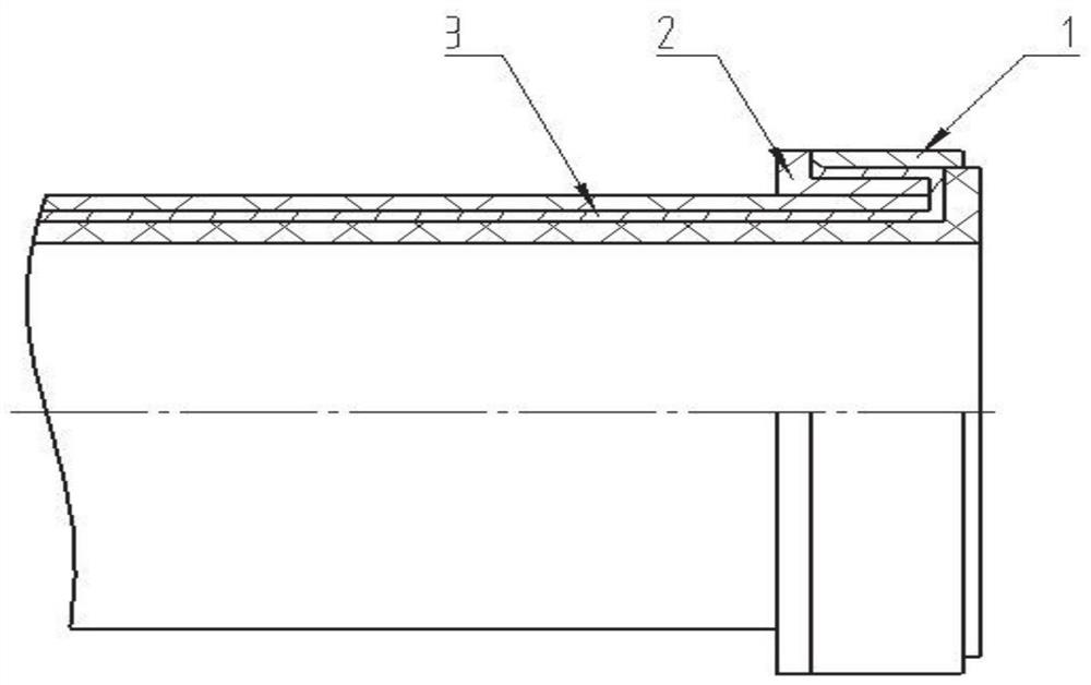 Steel wire fixing structure for end of steel wire mesh framework polyethylene composite pipe, and steel wire mesh framework polyethylene composite pipe connecting structure and method