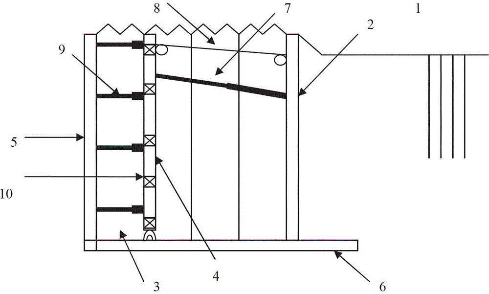 Air blocking space structure