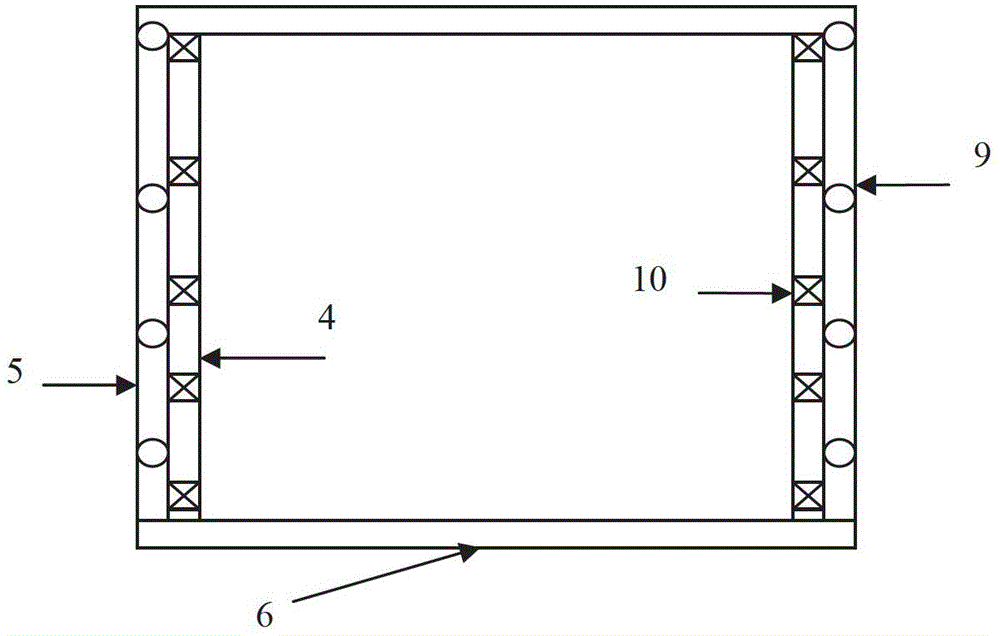 Air blocking space structure