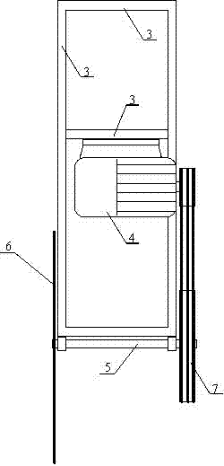 Large-scale cutting machine with one-step cutting function