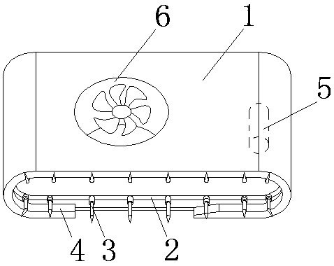 A method for calculating the fan speed of a robot