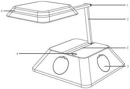 Multifunctional socket with table lamp function