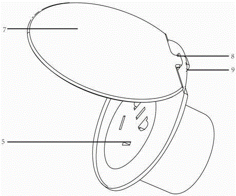 Multifunctional socket with table lamp function